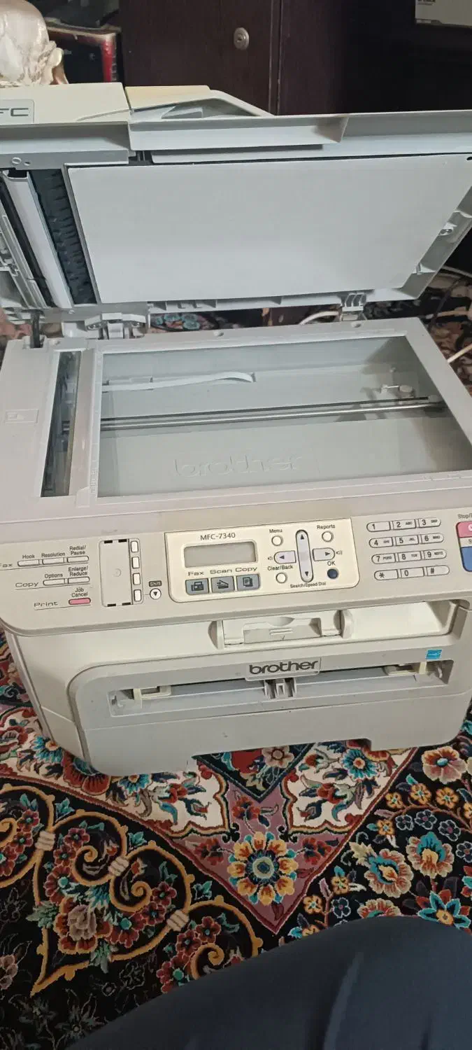 دستگاه ۴کاره برند brother مدل MFC-7340|پرینتر، اسکنر، کپی، فکس|کازرون, |دیوار