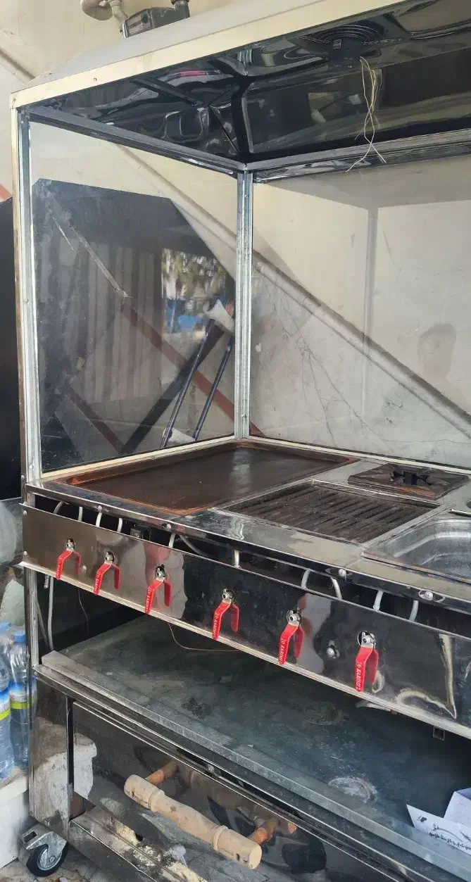 فر ساندویچی 6کاره نو چرخ دار|کافی‌شاپ و رستوران|تهران, بوستان سرخه حصار|دیوار