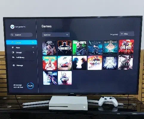 Xbox one s 1T ایکس باکس وان اس|کنسول، بازی ویدئویی و آنلاین|اصفهان, ملک‌شهر|دیوار