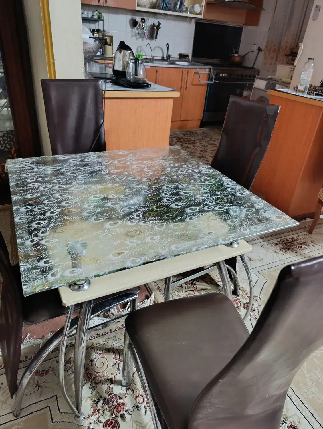 بوفه و میز ناهارخوری|میز و صندلی غذاخوری|سمنان, |دیوار