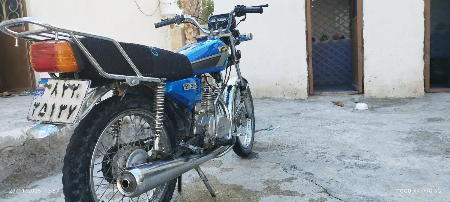 موتور سیکلت ۱۲۵مدل ۹۱|موتورسیکلت|قصرقند, |دیوار