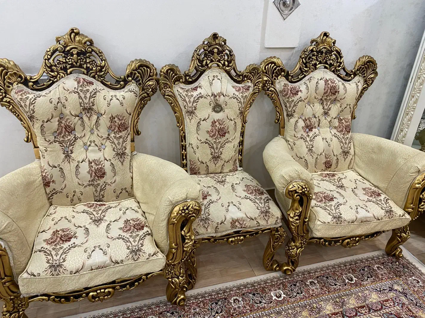 فروش مبلمان ۹نفره،بوفه،اینه شمعدان|مبلمان خانگی و میز عسلی|میاندوآب, |دیوار