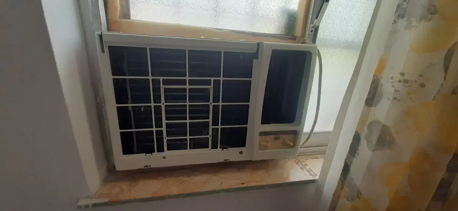 کولر پنجره ایی|کولر گازی و فنکوئل|گنبد کاووس, |دیوار