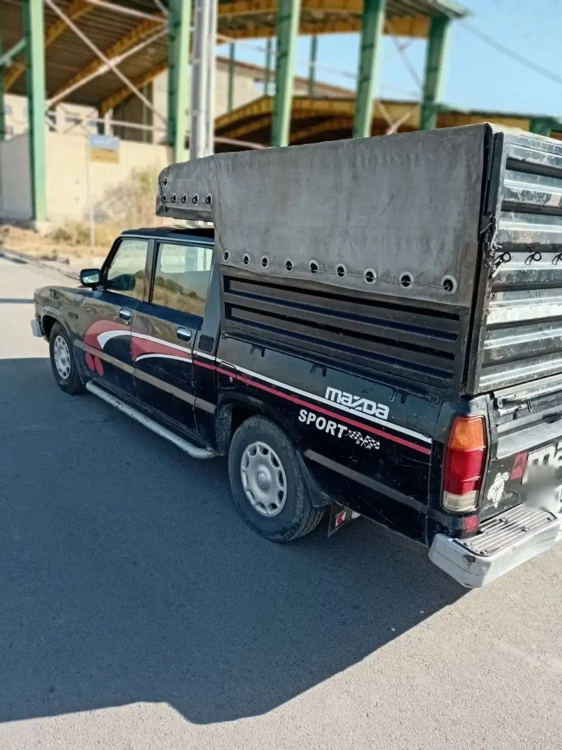 وانت مزدا 2000 مدل 84 تک سوز|خودرو سواری و وانت|محمدیه-قزوین, |دیوار