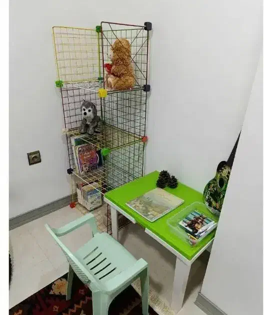 میز و صندلی و کتابخانه ی کودک|اسباب و اثاث بچه|بندر امام خمینی, |دیوار