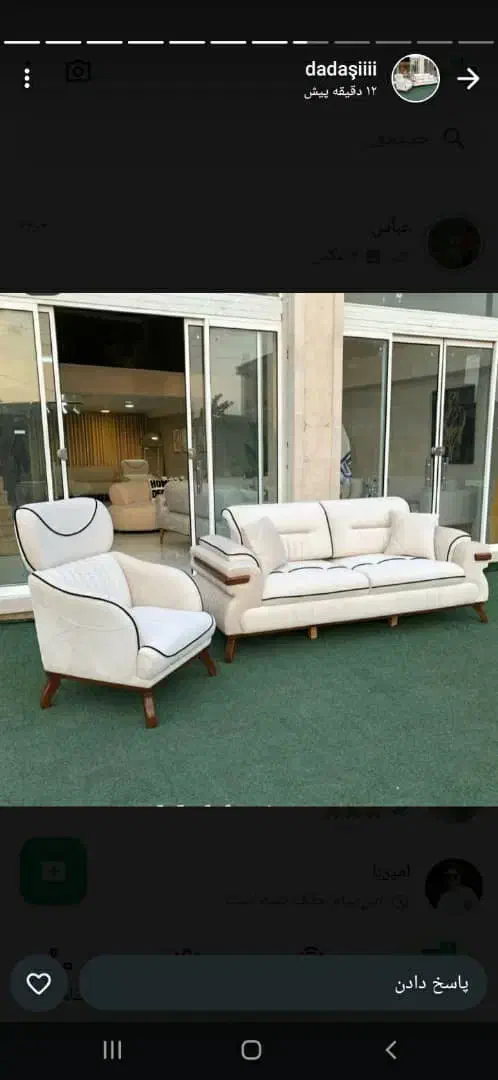 مبل راحتی صلانت اصل|مبلمان خانگی و میز عسلی|سردشت, |دیوار