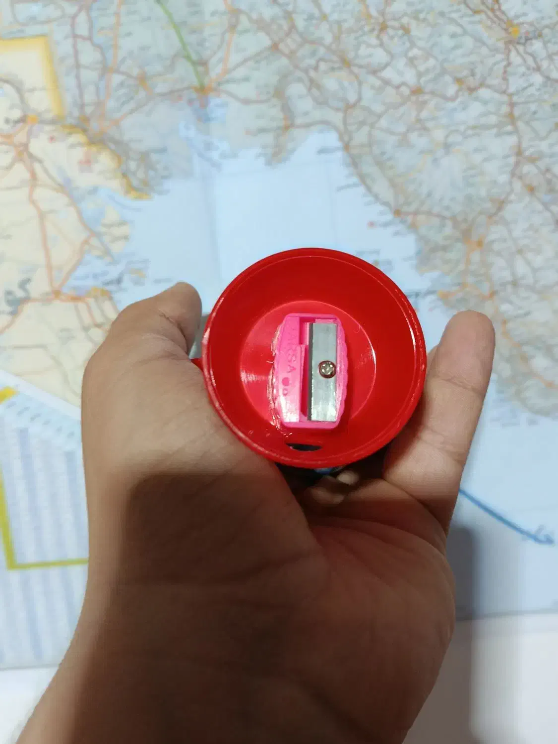 کره جغرافیایی. مداد تراش دار|لوازم التحریر|نورآباد ممسنی, |دیوار