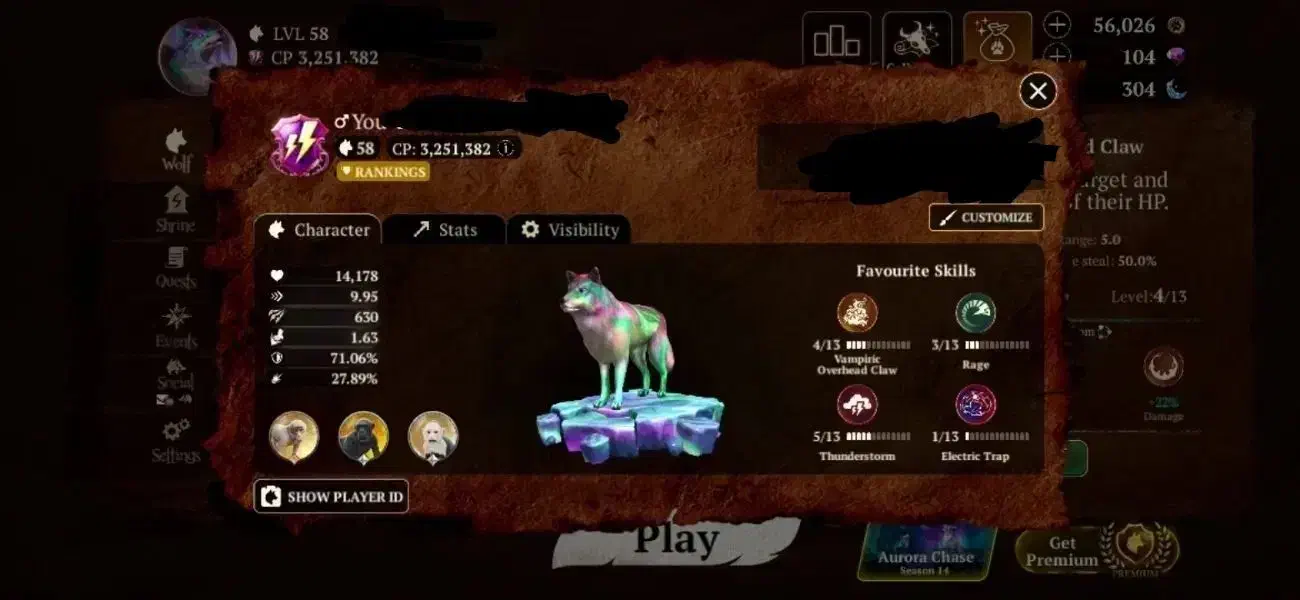 اکانت the wolf بازی گرگ|کنسول، بازی ویدئویی و آنلاین|رباط‌کریم, رباط‌کریم|دیوار