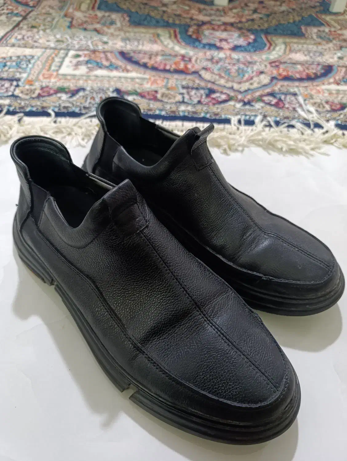 کفش چرم  شمس تبریز ،سایز ۴۴|کیف، کفش، کمربند|آذرشهر, |دیوار