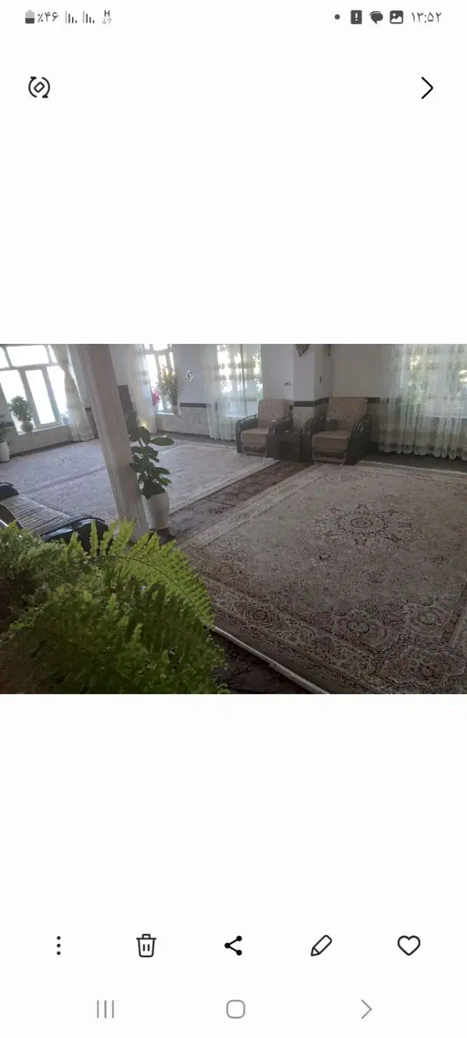 ۳ عدد فرش کناره پشتی نسکافه ای|فرش|مهاباد (آذربایجان غربی), |دیوار