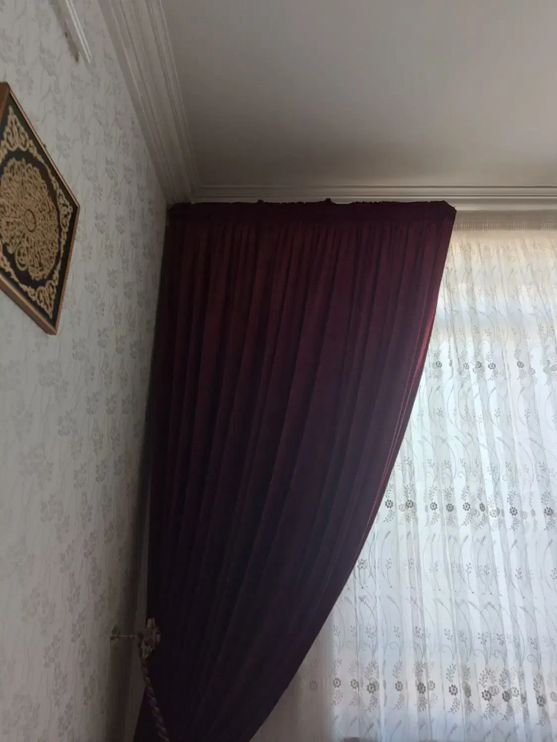 دستک مخمل|پرده، رانر، رومیزی|مشهد, سرافرازان|دیوار