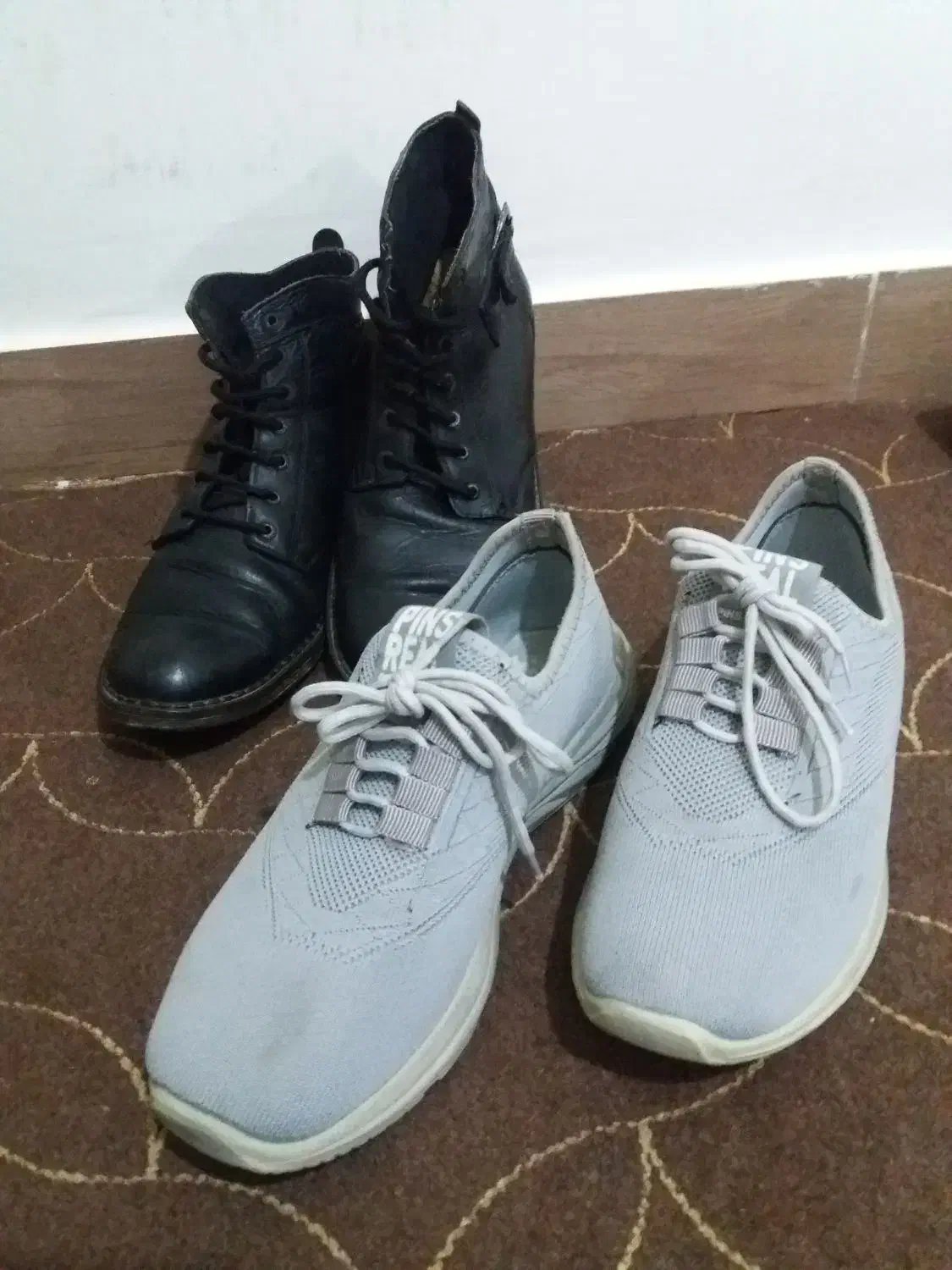 کتونی ونیم بت مردونه چرم درحدنو|کیف، کفش، کمربند|رشت, جهاد|دیوار