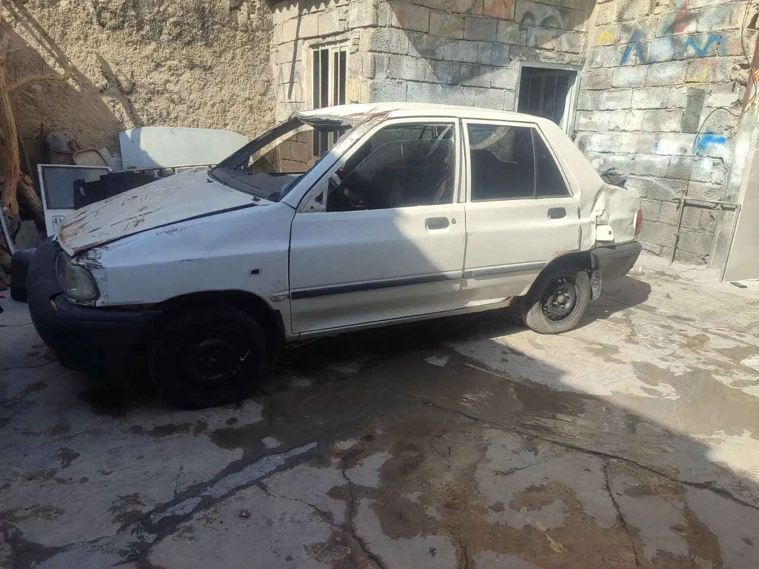 پراید مدل ۹۵ تصادفی کم ضرب|خودرو سواری و وانت|کازرون, |دیوار