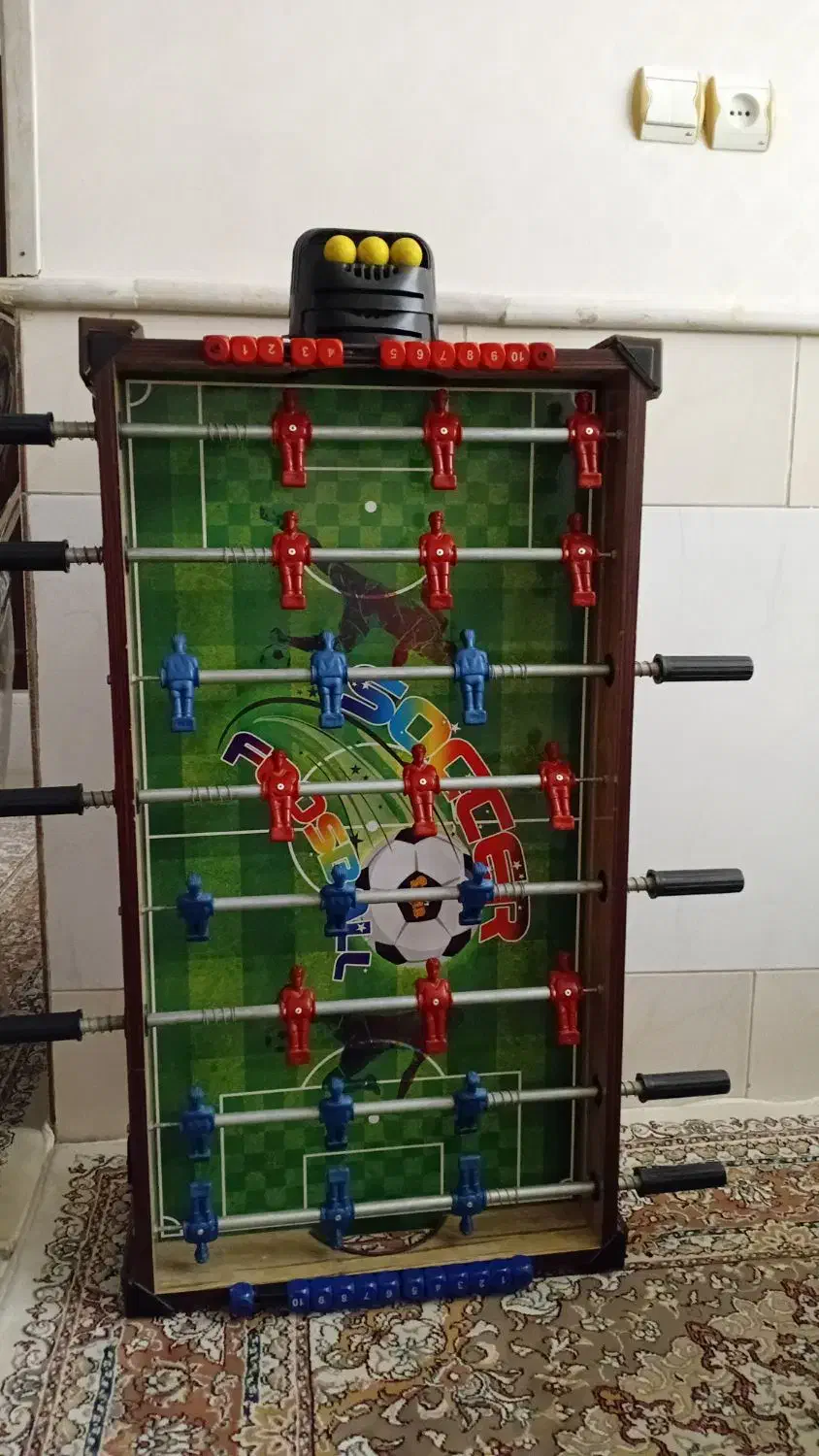 فوتبال دستی بزرگ|ورزش‌های توپی|رباط‌کریم, رباط‌کریم|دیوار