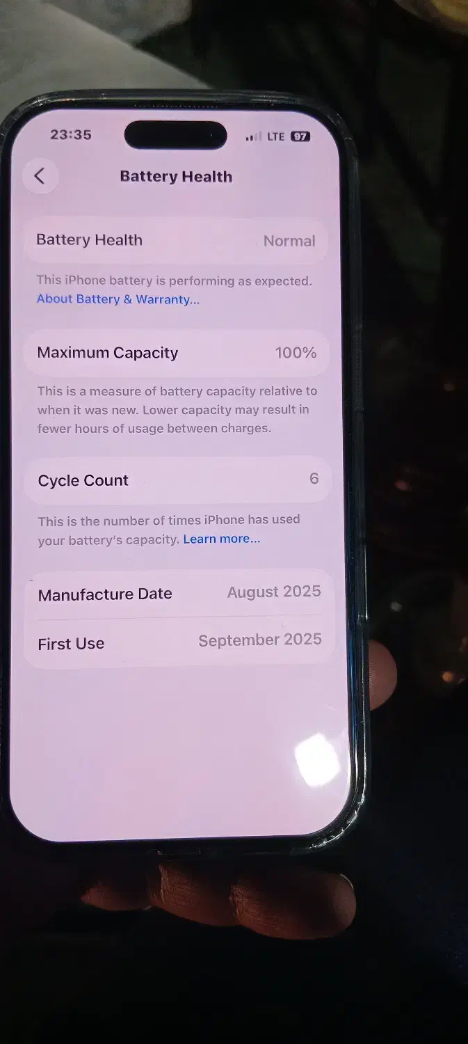 فروش آیفون ۱۷ پرو ۲۵۶ رجیستر شده|موبایل|تهران, ولنجک|دیوار