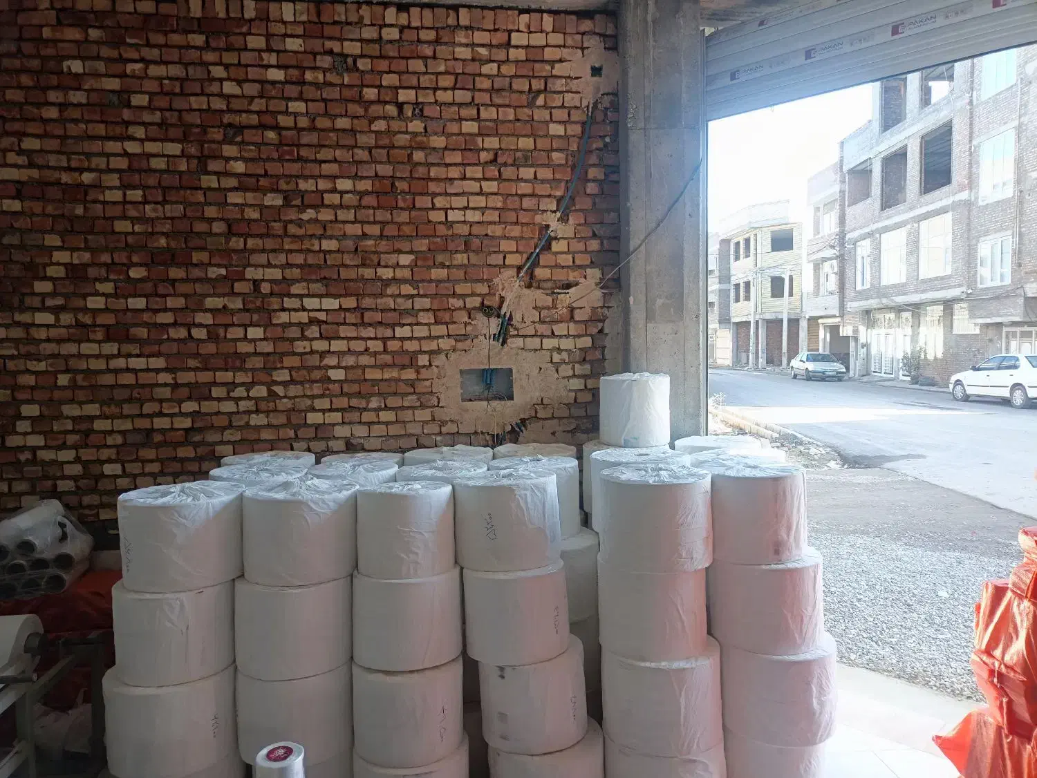 طاقه سفره یکبار مصرف|ظروف نگهدارنده، پلاستیکی، یکبارمصرف|میاندوآب, |دیوار