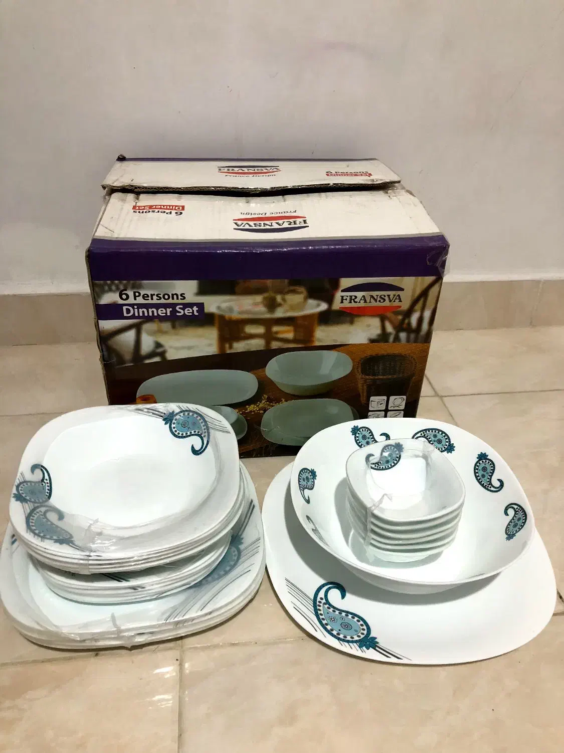 سرویس ۲۶ پارچه آرکوپال|ظروف سرو و پذیرایی|لنگرود, |دیوار