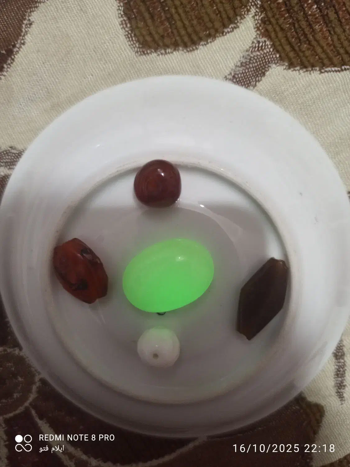 مهره قدیمی واصلی قدمت بالا سه عدد کار تراش دستی|کلکسیون اشیاء عتیقه|ایلام, |دیوار