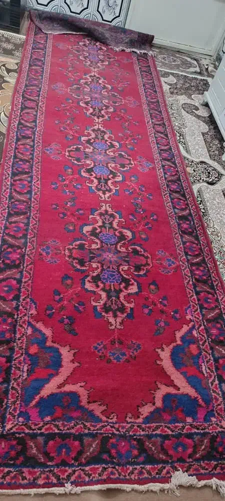 فرش دسباف مشهد ۸۰ ساله|فرش|باوی, |دیوار