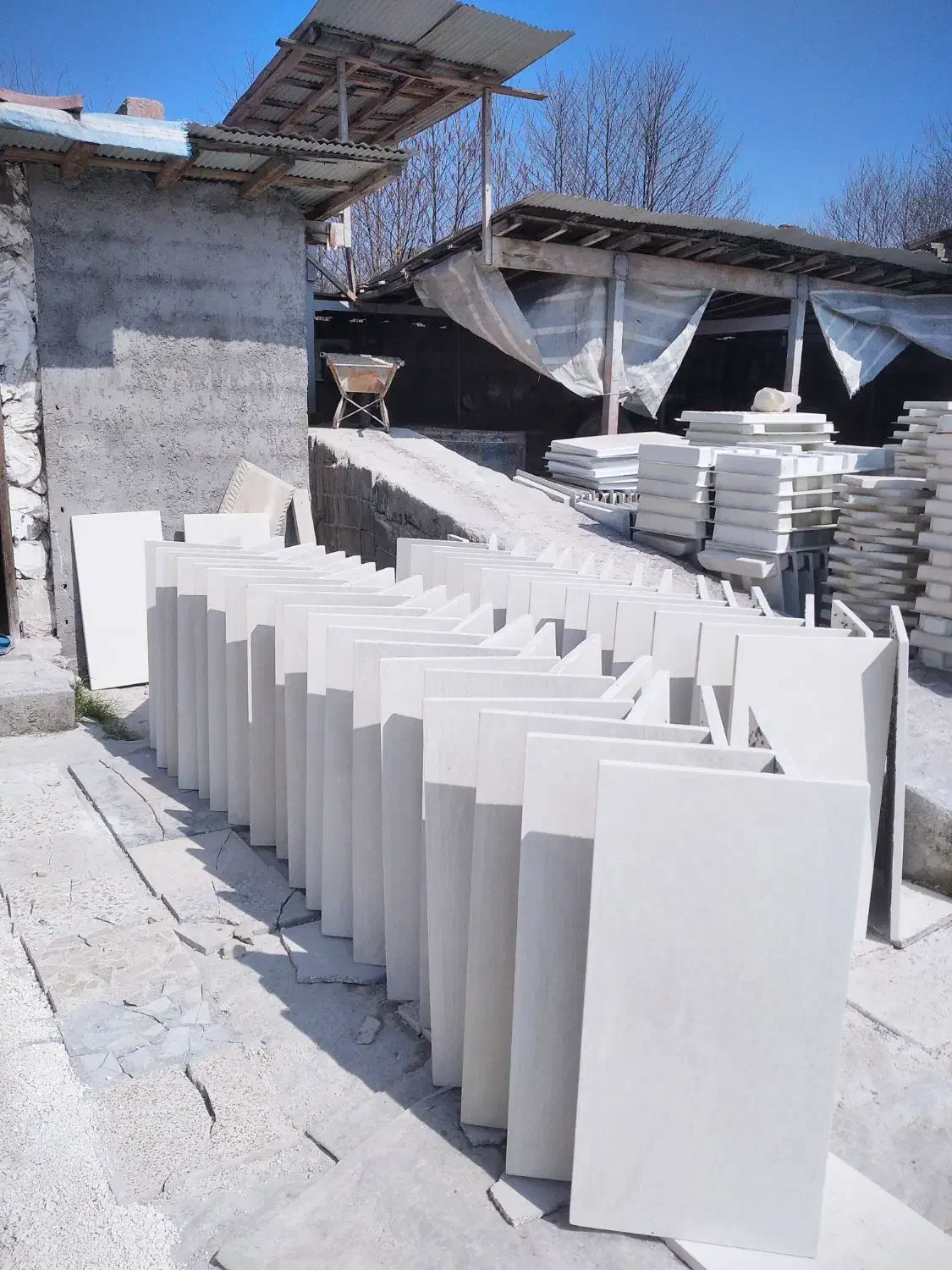 تولید و فروش موزاییک نرده جدول پلیمری|مصالح و تجهیزات ساختمان|رشت, پسیخان|دیوار