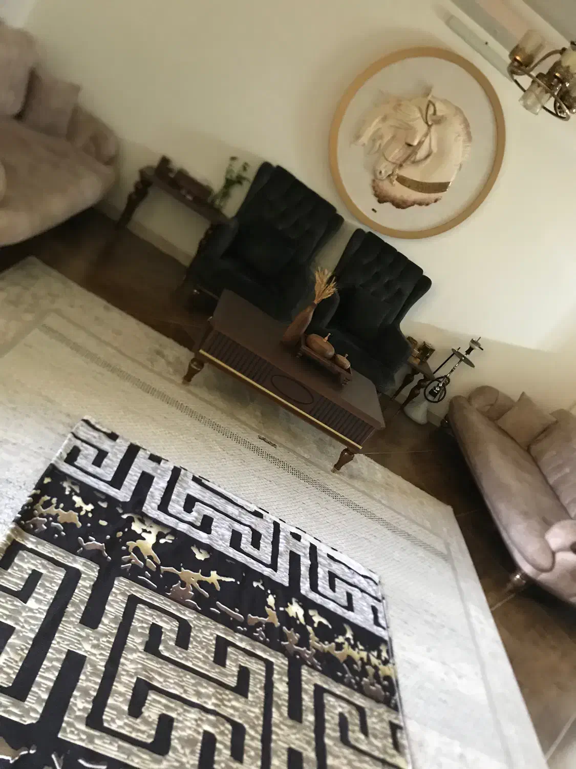 مبل هشت نفره و غذاخوری شیک و با کلاس|مبلمان خانگی و میز عسلی|بافت, |دیوار