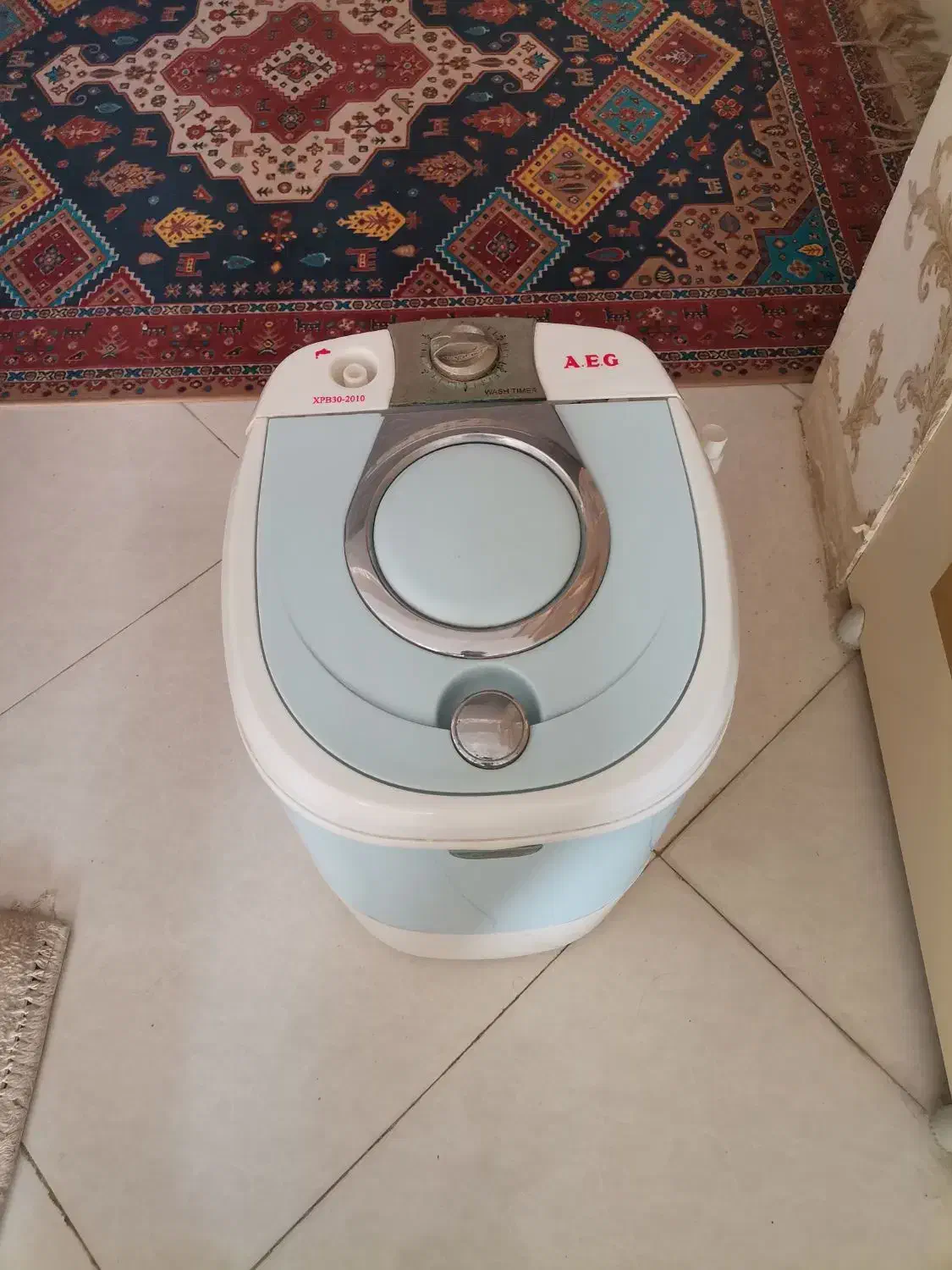 مینی واش AEG|ماشین لباسشویی و خشک‌کن لباس|تربت‌حیدریه, سیلوی گندم|دیوار