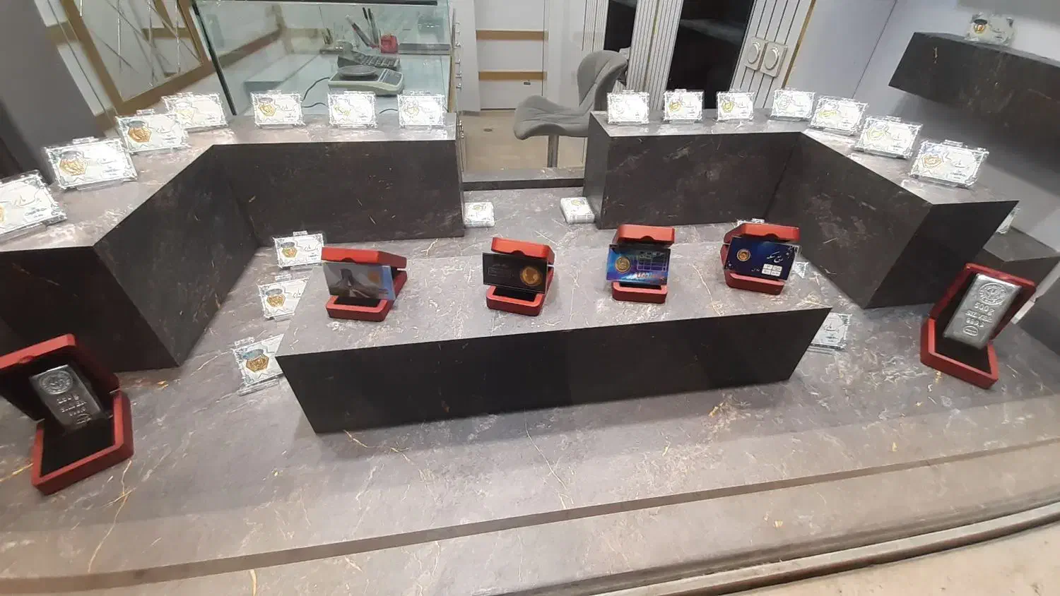 بورس تخصصی سکه و شمش نقره|جواهرات|فولادشهر, A4|دیوار