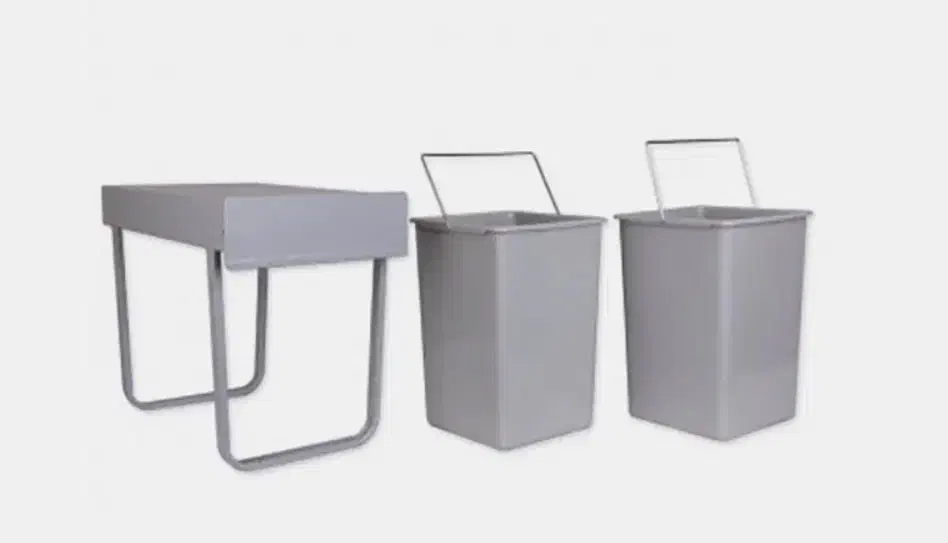 سطل زباله دوقلو نوین شیک|لوازم نظافت|کرج, جهانشهر|دیوار