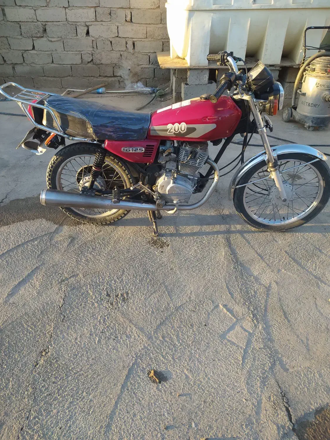 موتور 200مدل 88فروشی|موتورسیکلت|هیرمند, |دیوار