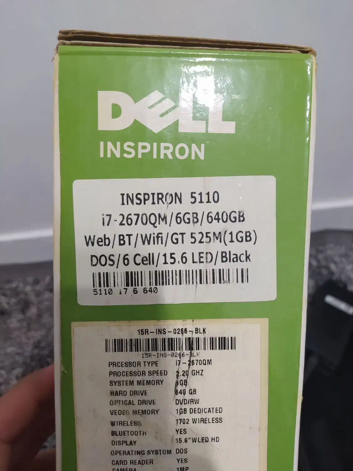 لپ تاپ dell 5110|رایانه همراه|اهواز, کیان اباد|دیوار