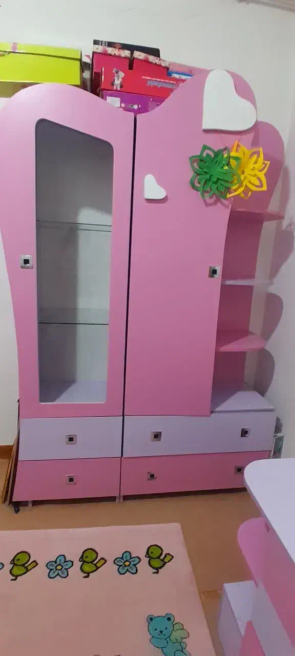 تختخواب و کمد کودک با نو هیچ فرقی نداره|تخت و سرویس خواب|لنگرود, |دیوار