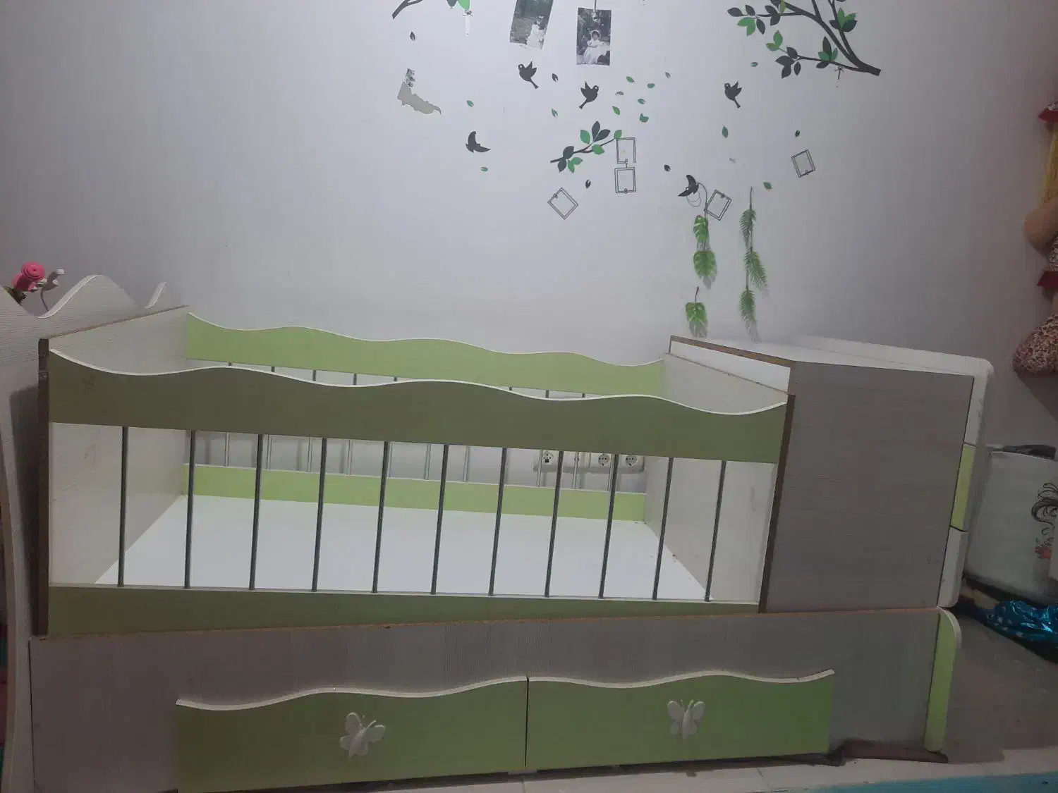 تخت و کمد نوجوان و کودک|تخت و سرویس خواب|گرگان, |دیوار