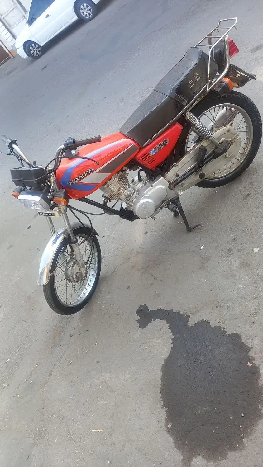 هوندا ۱۲۵ مزایده تمیز|موتورسیکلت|مرند, |دیوار