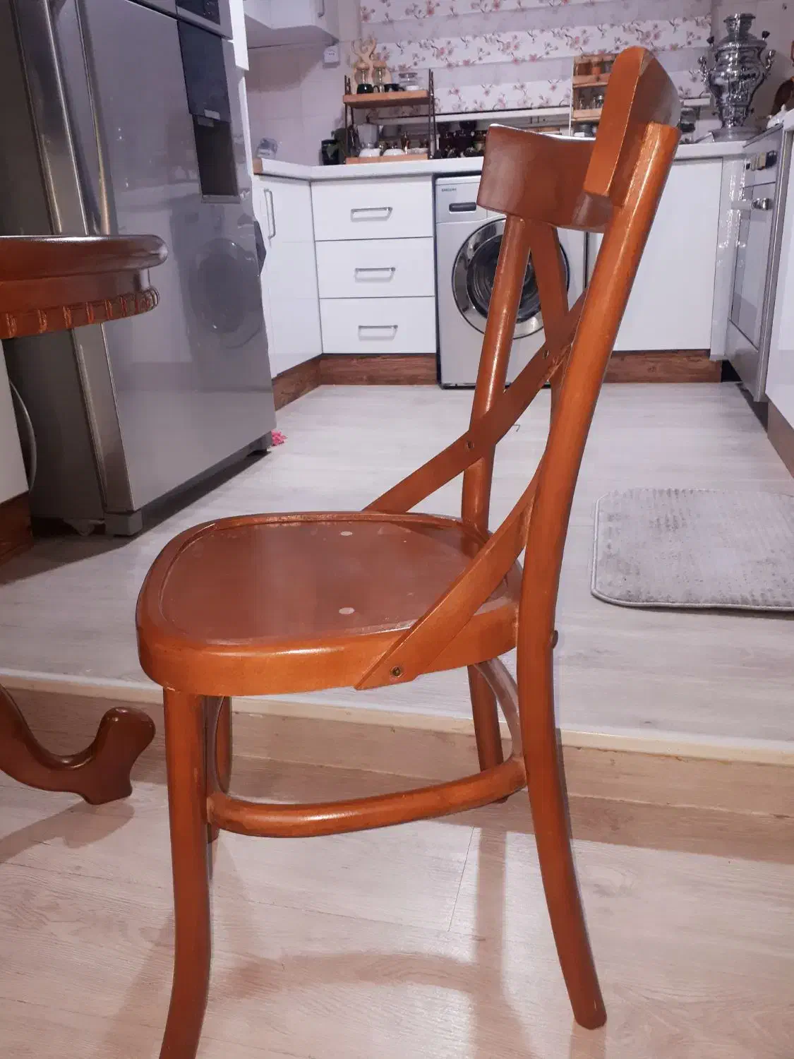 میز غذا خوری چوب راش|میز و صندلی غذاخوری|ساری, |دیوار