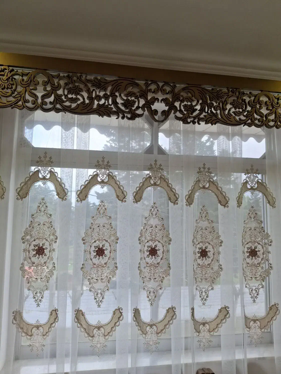 پرده و چوب پره ی شیک|پرده، رانر، رومیزی|کلاچای, |دیوار