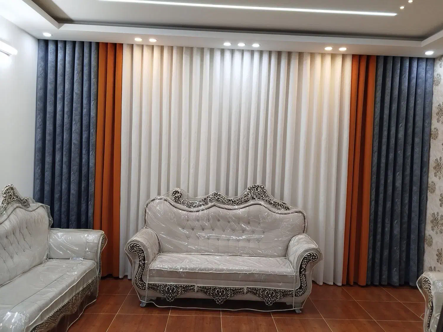 دوخت و نصب انواع پرده ها|پرده، رانر، رومیزی|مرودشت, مختارآباد|دیوار