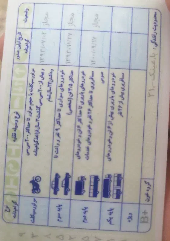 راننده پایه دوم با چهار سال گواهینامه|خدمات حمل و نقل|اردکان, |دیوار