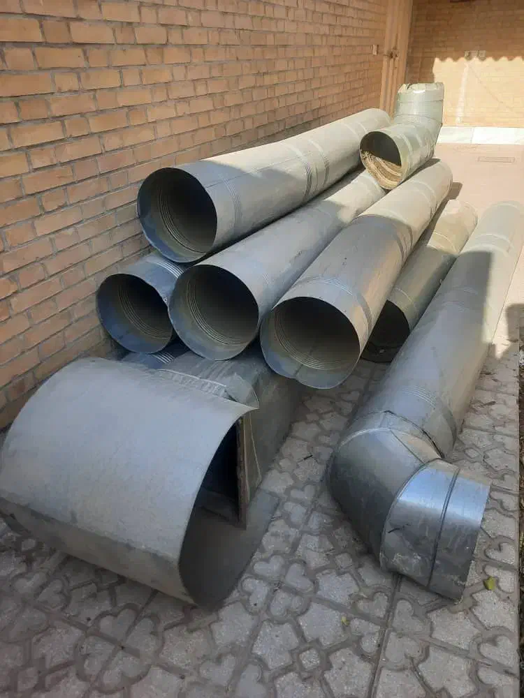 لوله هواکش گالوانیزه  قطر۳۵|عمده‌فروشی|یزد, |دیوار