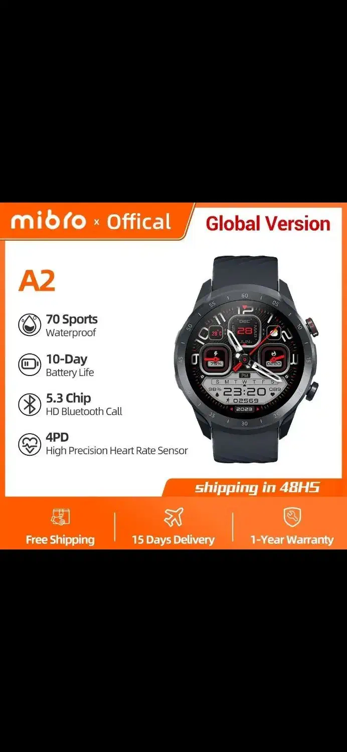 mibro watch a2 ساعت هوشمند|ساعت|اردبیل, |دیوار