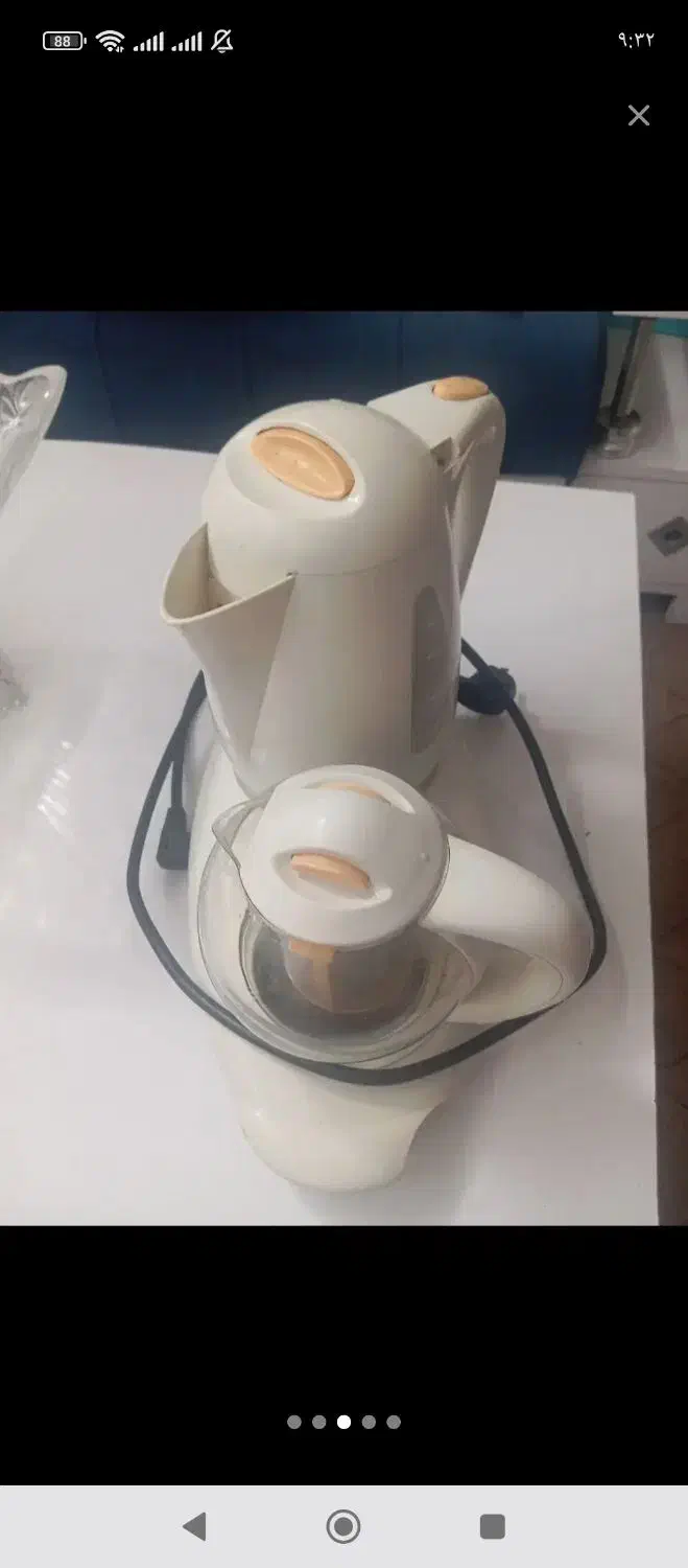 چای ساز برقی تفال|سماور، چای‌ساز، قهوه‌ساز|شیراز, محراب|دیوار