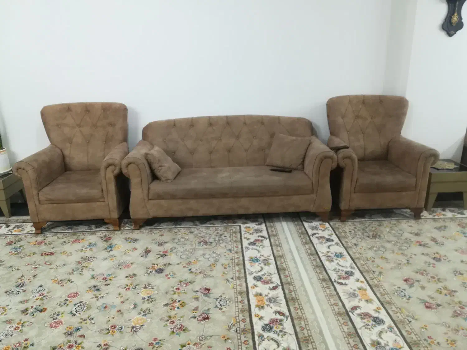 مبل هفت نفره سالم|مبلمان خانگی و میز عسلی|بیرجند, |دیوار