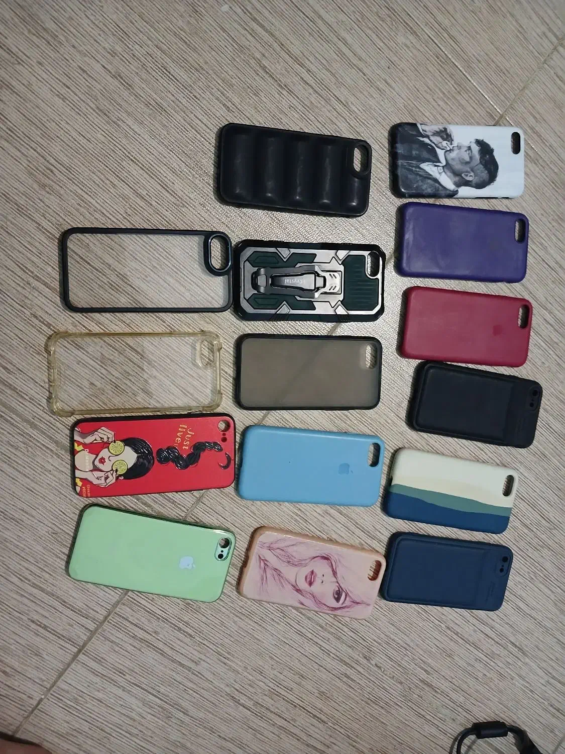 ۱۵ عدد قاب آیفون ۶ و ۷ و ۸|لوازم جانبی موبایل و تبلت|رشت, اسماعیل آباد|دیوار