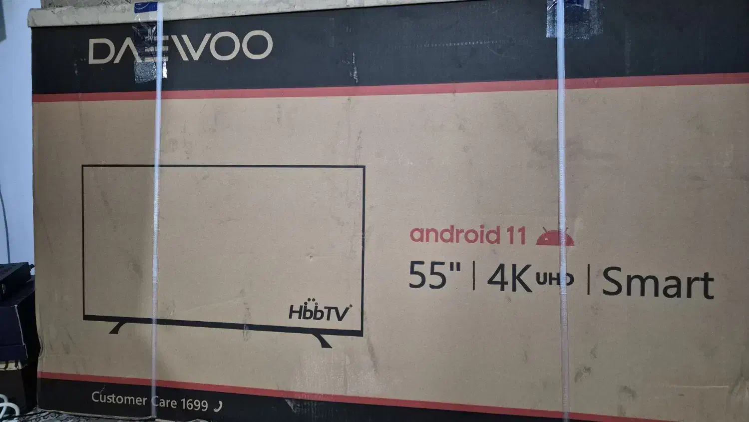 تلویزیون ۵۵ اینچ دوو اسمارت آکبند|تلویزیون و پروژکتور|بهشهر, |دیوار