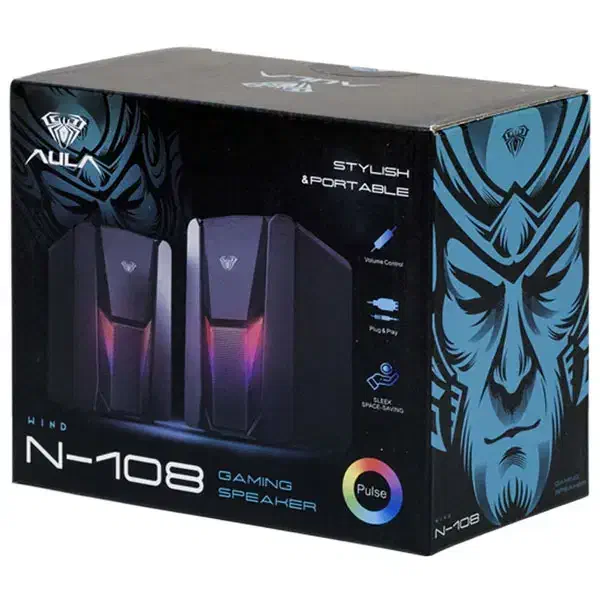 اسپیکر دسکتاپ Aula n108|قطعات و لوازم جانبی رایانه|یزد, |دیوار