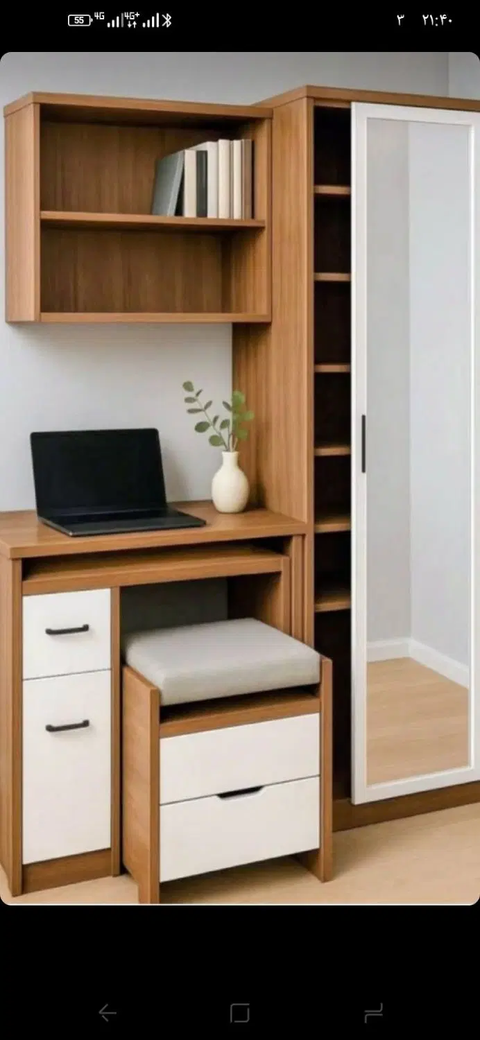 کابینت|کتابخانه، شلف، قفسه‌های دیواری|پردیس, فاز ۶|دیوار