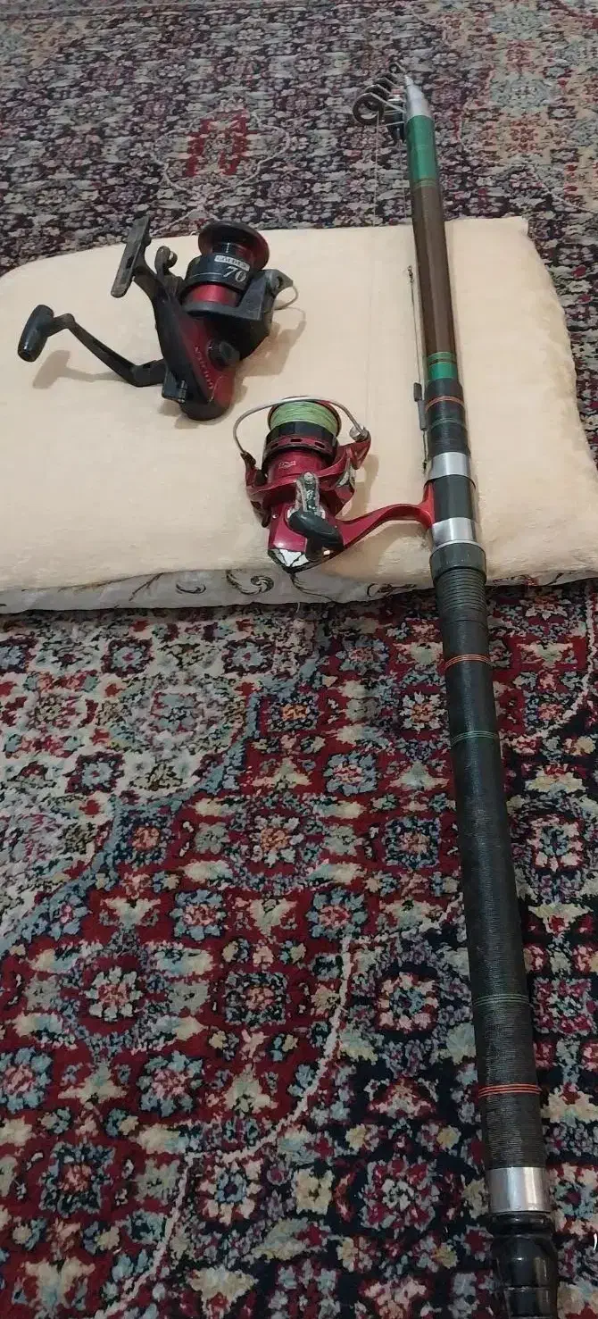 چوب یانسونگ اصل 540 با چرخ گلدن7000 7ملیون تومان|ماهیگیری|لنگرود, |دیوار