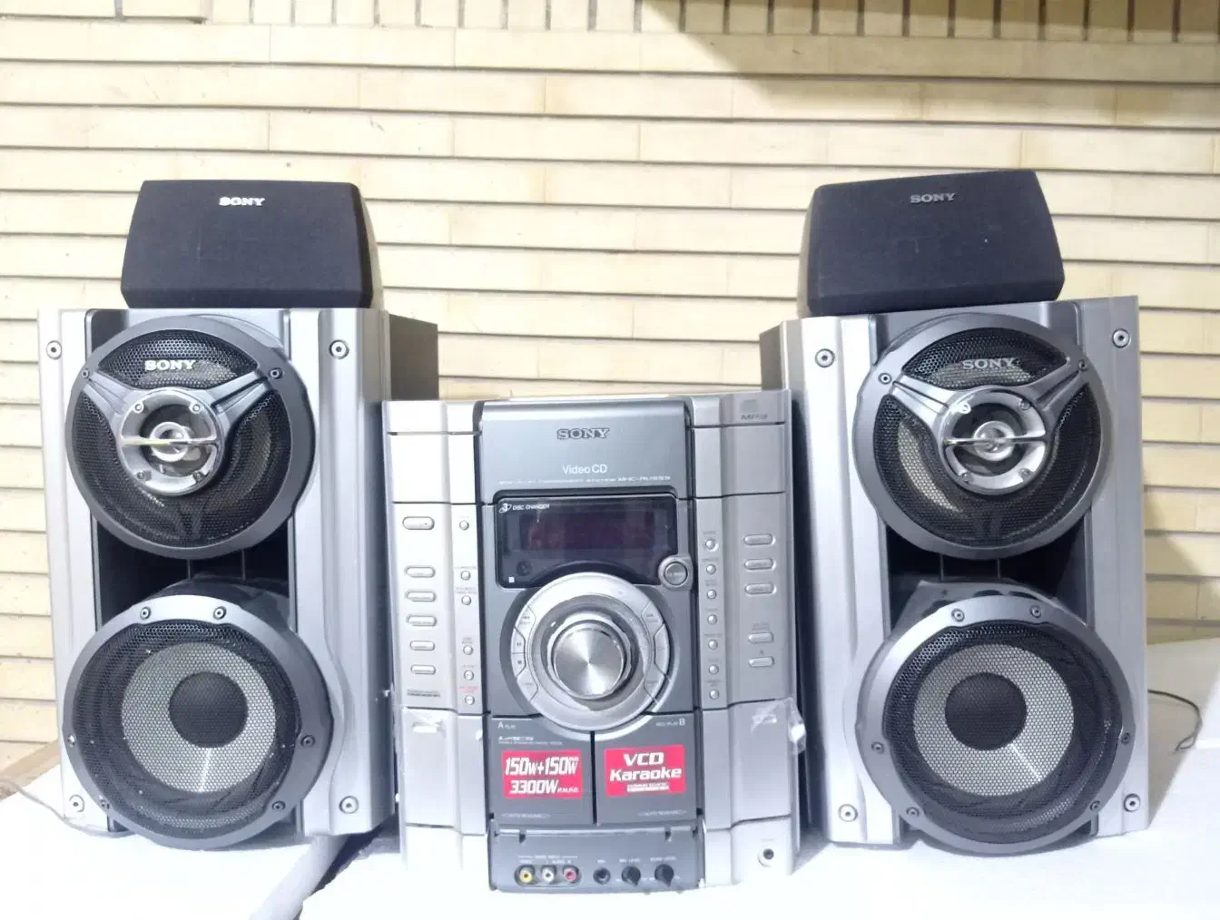 پخش/سی دی/رادیو سونی ژاپن|سیستم صوتی خانگی|خورموج, |دیوار