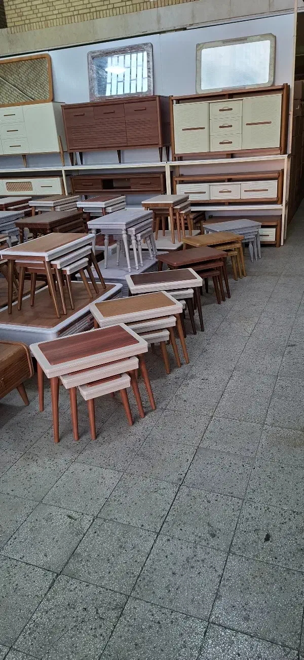 گل میز سه تایی %تک|مبلمان خانگی و میز عسلی|شیراز, شهرک گلها|دیوار