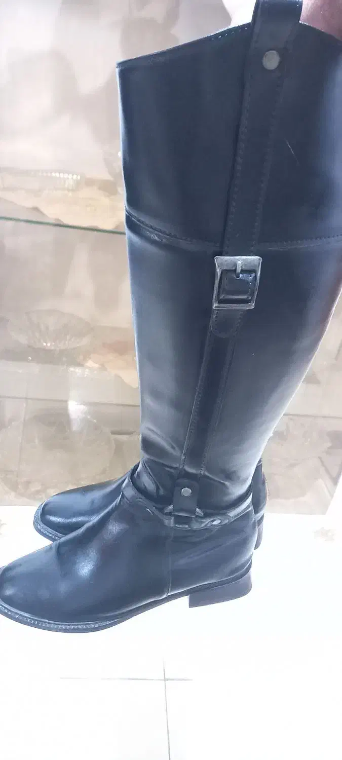 بوت چکمه چرم|کیف، کفش، کمربند|ساری, |دیوار