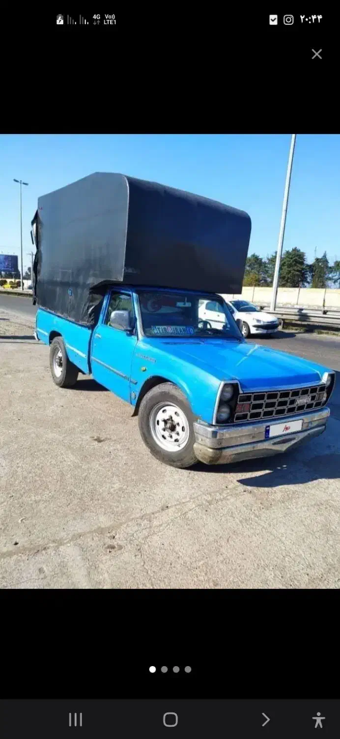 لوله مسقف با چادر برزنتی نیسان|قطعات یدکی و لوازم جانبی|لاهیجان, کوی زمانی|دیوار